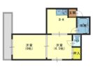 サンジェルマン玉造の間取り画像