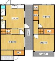 大今里四丁目一戸建ての間取り画像