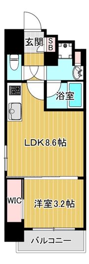 アーバネックス大阪城北の間取り画像