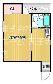 ヴィラおりおのの間取り画像