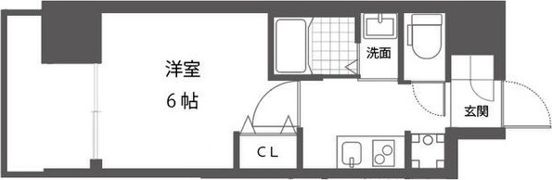 PARK HILLS今里蘭の間取り画像