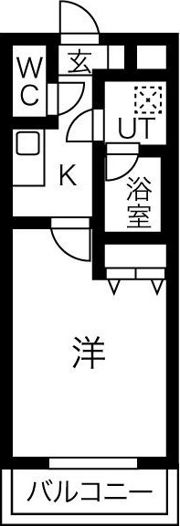 W.O.B.UMEDAの間取り画像