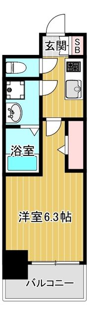 ファーストフィオーレ京橋ブレイニーの間取り画像