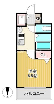 エスライズ梅田東の間取り画像