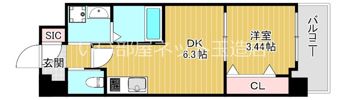 クローバー・グランデ今里の間取り画像