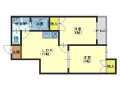 アトレーユ深江の間取り画像