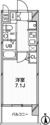 エグゼ天神橋の間取り画像