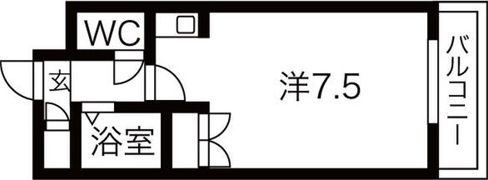 SENTIA八戸ノ里の間取り画像