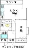グリンブリヂ柴垣の間取り画像