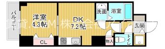 S-RESIDENCE堺筋本町Unoの間取り画像