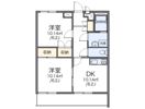 レオパレスプランタン参番館の間取り画像