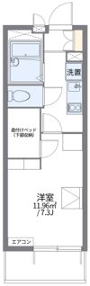 レオパレス逢阪の間取り画像
