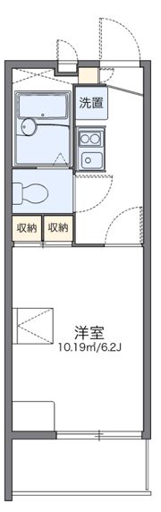 レオパレスアルカイックの間取り画像