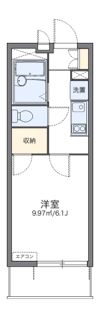 レオパレスアークの間取り画像