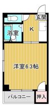 フローラルステージ桜ノ宮の間取り画像