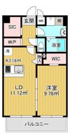 京橋パンションの間取り画像