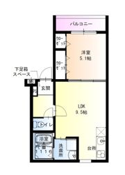 フジパレス百舌鳥八幡VI番館の間取り画像