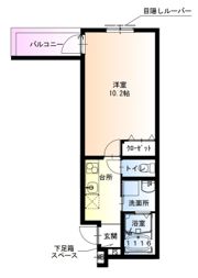 フジパレス堺鳳駅北ウエストの間取り画像