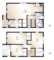 フジパレス戸建賃貸百舌鳥梅北町五丁III期の間取り画像
