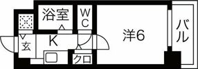 プレサンス阿倍野阪南町の間取り画像