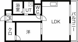 レインボーコートパートIIの間取り画像