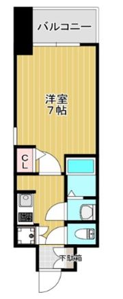 プロシード難波ディオスの間取り画像