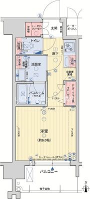 レオンコンフォート都島IIの間取り画像