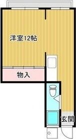 花谷マンションの間取り画像