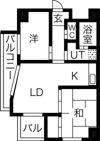 ライフ野江の間取り画像