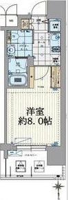 エスライズ北堀江スワンの間取り画像