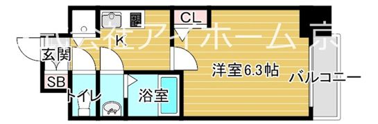 エスリード京橋グレイスの間取り画像