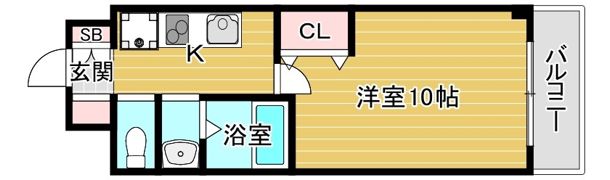 グランカーサ都島の間取り画像
