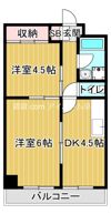 ラパンジール京橋の間取り画像