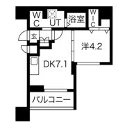 ソルテラス大阪城東の間取り画像