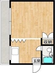 コーポ南住吉の間取り画像