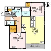 スペチアーレ堺東の間取り画像