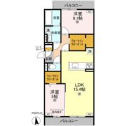 パサログランデ賑町の間取り画像