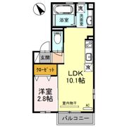 ホープの間取り画像