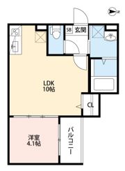 ハルカス今川（ハルカスイマガワ）の間取り画像