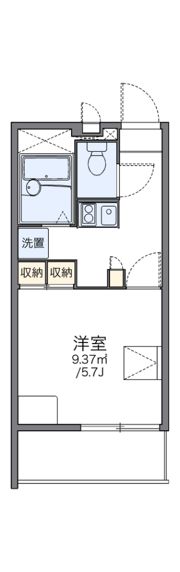 レオパレス平野南の間取り画像