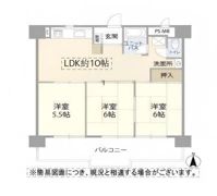 朝日プラザ桑津第2の間取り画像