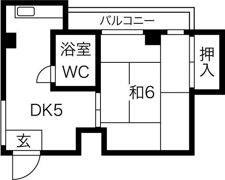 GS駒川の間取り画像