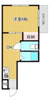 ハイツしんめいの間取り画像
