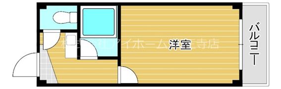 オーキッドコート田辺の間取り画像