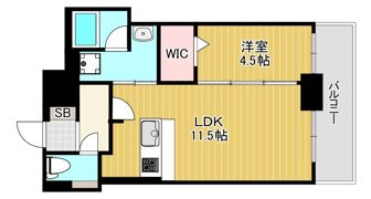 La CASA京橋の間取り画像