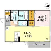 コンフォートキューブの間取り画像