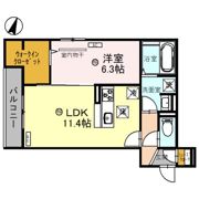 Clashist（クラシスト）常磐町の間取り画像