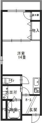 ジョイフル矢田の間取り画像