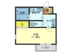 GROOVEみゆき公園の間取り画像