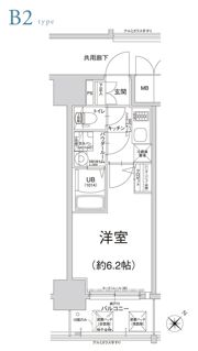 エスリード阿波座プライムコートの間取り画像